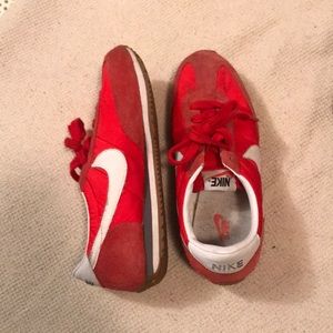 Red Nike Tennis shoes